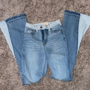 Never worn two tone jeans altard state